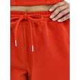 thumbnail image 4 of No Boundaries French Terry Tube Top and Shorts Set, 2-Piece, Women's, 4 of 5