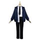 thumbnail image 2 of Anime Power Cosplay motosierra hombre Cosplay chaqueta azul peluca y pantalón uniforme Neutral traje Halloween disfraz de fiesta de Navidad, 2 of 3