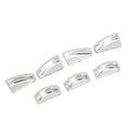 thumbnail image 3 of Window Lift Button Trim,  Plated ABS Window Lifter Button Sticker Self Adhesive Silver Wear Resistant  For Auto, 3 of 8