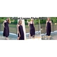 thumbnail image 6 of ANRABESS Women Summer Halter Neck Sundress Sleeveless Split Side Casual Beach Travel Vacation Maxi Long Dress with Pockets Leaf Large, 6 of 12