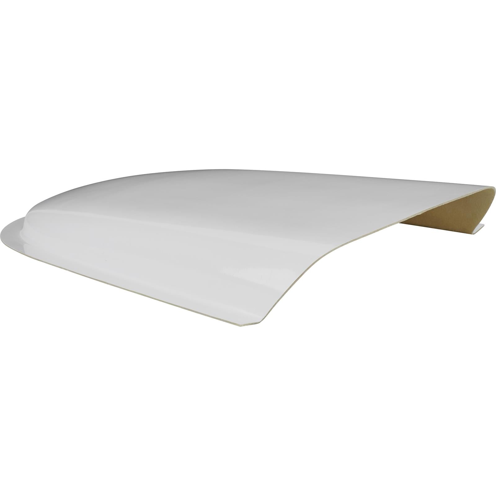 Speedway Motors Shelby GT350 Style Fiberglass Hood Scoop, 24.25 x 16 Inch Universal Mustang Style Hood Air Intake Scoop, Gelcoat Finish, Paint Ready Custom Body Panel
