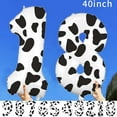 thumbnail image 4 of Cow Print Birthday Decorations Supplies, 40 Inch Number 0-9 Cow Themed Birthday Party Decorations Farm Barn Decor for Kids, 4 of 4