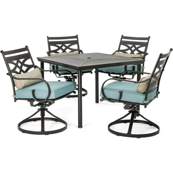 Hanover Montclair 5-Piece Patio Dining Set
