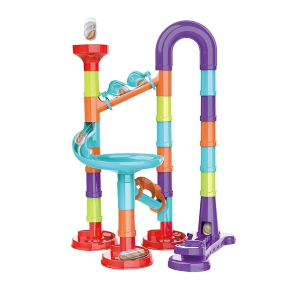 IROINID Colorful Balls Run Slide Block Dropping Balls Disassembly And Assembly Game Toy