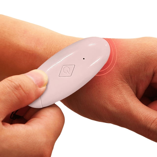 Dispositivo contra la picazón contra mosquitos Eliminador contra la picazón contra mosquitos para bebés Dispositivo contra la picazón rápido Eliminador picazón física anti-Picazón (Rosa)