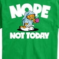 thumbnail image 3 of Garfield - Nope Not Today Sleepy Garfield - Men's Short Sleeve Graphic T-Shirt, 3 of 5