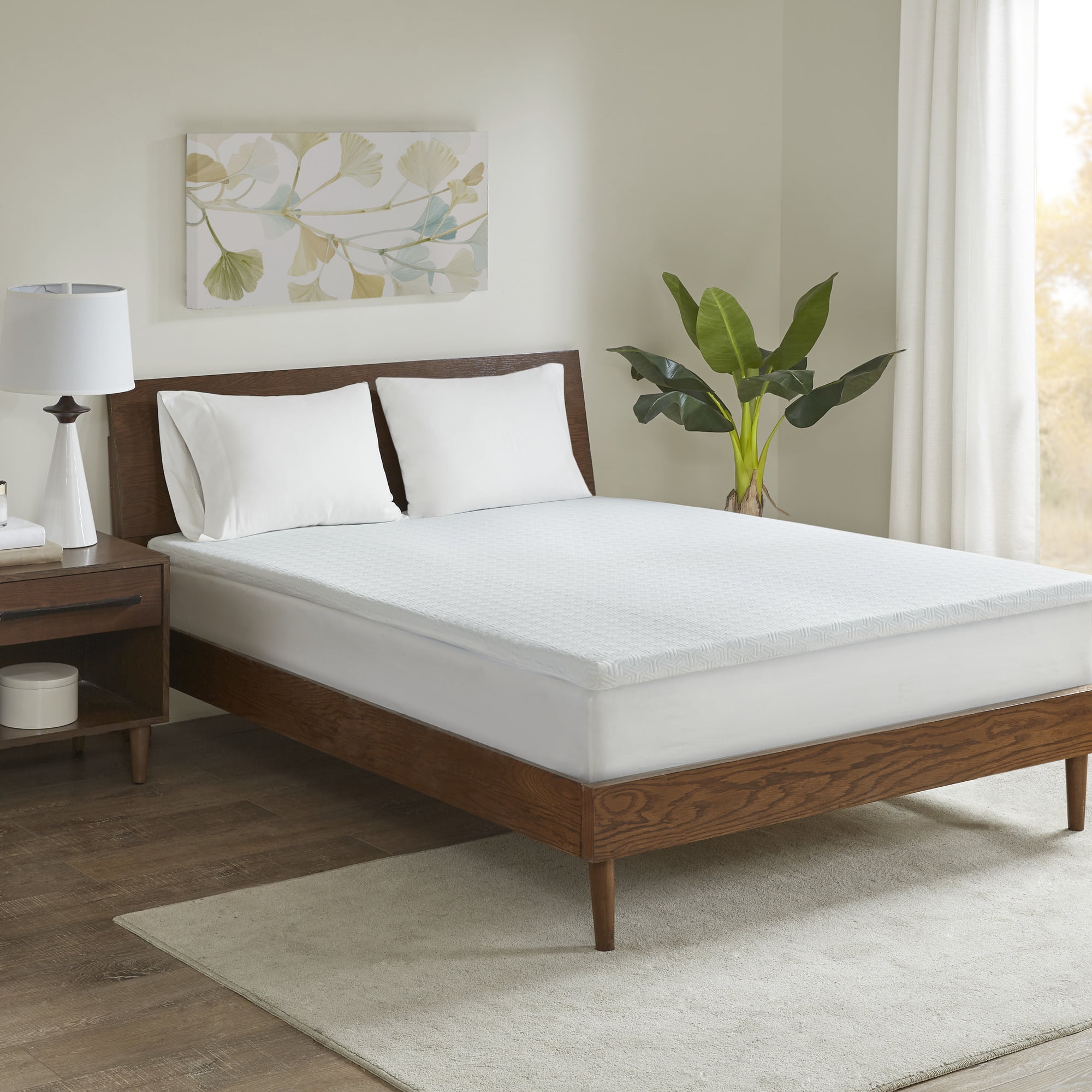 Comfort Classics 2" Gel Memory Foam with 3M Cover Mattress Topper
