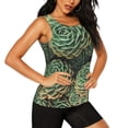 thumbnail image 2 of Lsque Succulents Printed Workout Tank Tops for Women, Athletic Sports Tank Tops, Compression Sleeveless Dry Fit Shirts,Sleeveless Yoga Shirt-XX-Large, 2 of 9