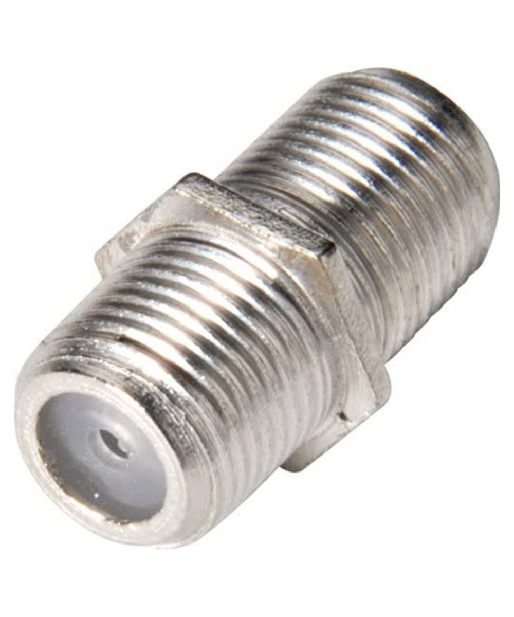 Y66865-Nickel Plated F Coupler Female To Female - 25-Pack - image 3 of 5