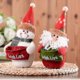 thumbnail image 2 of 8in Plush Toy Christmas Santa Claus/snowman For Doll For Xmas Party Festival Sup, 2 of 5