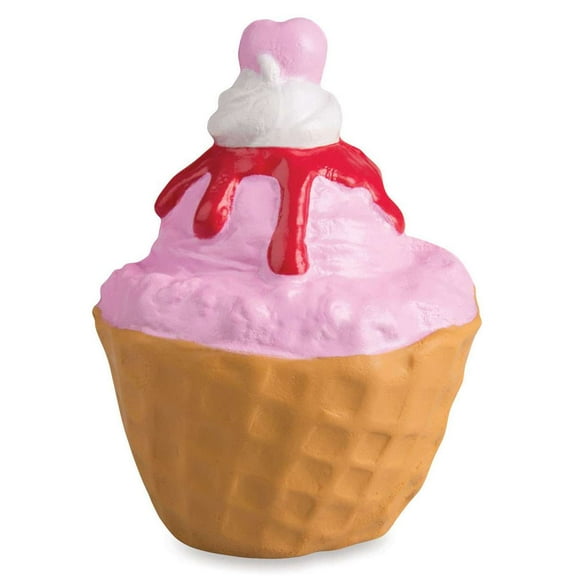 Soft'n Slo Squishies Strawberry Ice Cream Waffle Cup