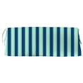 thumbnail image 6 of Jordan Manufacturing 45" x 17" Sanders Cashmere Navy Stripe Rectangular Outdoor Settee Swing Bench Cushion with Ties and Welt, 6 of 10