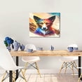 thumbnail image 5 of Naloa Colorful Art Dog Print Canvas Bathroom Wall Art,Bathroom Wall Art Decoration, Canvas Poster Prints,Decorative Paintings for Living Room, Bathroom, Kids Room, 5 of 6