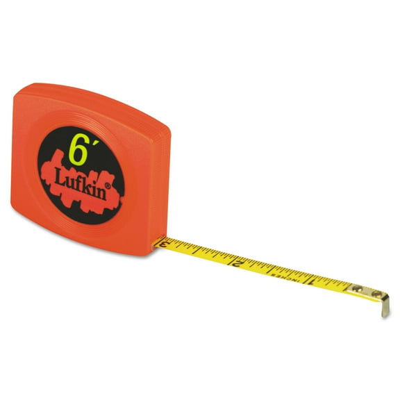 Apex Tool Group Pee Wee Pocket Measuring Tape, 6ft