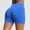 Blue, variant on Women's Short Leggings Blue No Pockets Under $10 Comfortable Sports Pants Fitness Shorts High Waisted And Breathable Tight Pants Drying Yoga Pants