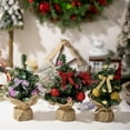THENEWS 2024 Christmas Decoration Mini Christmas Tree Luminous