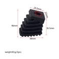 thumbnail image 6 of Set of 3 Replacement Rubber Feet for Drum Hardware Cymbal Stand Small, 6 of 6