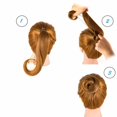 thumbnail image 2 of 20 Pcs Reusable Hair nets Invisible Elastic Edge Mesh for Women,Girls,Ballet Bun(Light Coffee), 2 of 5