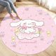 thumbnail image 4 of Sanrio-alfombra redonda con dibujos animados de Cinnamoroll, felpudo antideslizante para dormitorio, decoración del hogar, sala de estar, nueva, 4 of 4