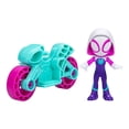 thumbnail image 3 of Figura de Acción Hasbro Spidey And His Amazing Friends Ghost Spider y Motocicleta, 3 of 4