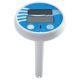 thumbnail image 1 of Termómetro Digital Solar para Piscinas con Pantalla a Color Azul y Blanco, Ideal para Medir Temperatura en Albercas, Jacuzzis y Estanques., 1 of 7