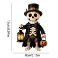 thumbnail image 7 of Halloween Lighted Monster Lantern Resin Craft Decoration, Spooky Tabletop Lamp for Home, Mantel, Halloween Party Indoor Decor, 7 of 7