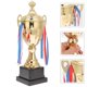 thumbnail image 2 of Miniforce Toys Metal Trophy Models Custom Medals Party Trophy Props Reward Trophy Prop Small Trophy, 2 of 3