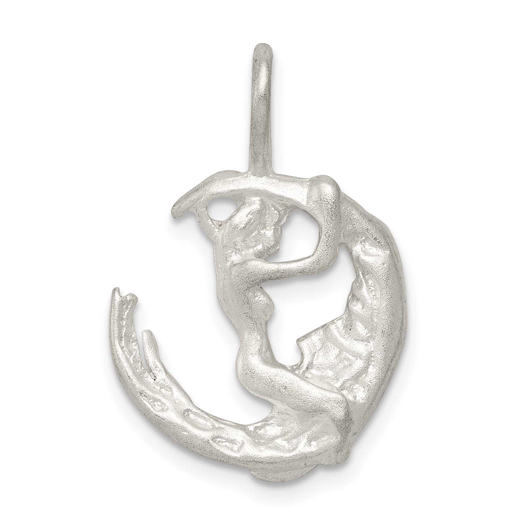 Box or Curb Chain Necklace Rembrandt Charms Sterling Silver Bowling Lane Charm on a 16 18 or 20 inch Rope
