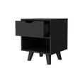 thumbnail image 3 of Nightstand with Drawer and Shelf | Store Bedroom Basics, Open Shelf for Visibility | Engineered Wood Material | Space-Efficient Design, 3 of 3