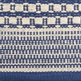 thumbnail image 2 of Design Imports CAMZ12585 2 x 3 ft. Hand-Loomed Rug, French Blue Dobby Stripe, 2 of 2
