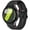 Black, variant on BANDOVA No Gap Band for Samsung Galaxy Watch 7/6/5/4, Corrugated Silicone Sport Strap with Stitching, Black
