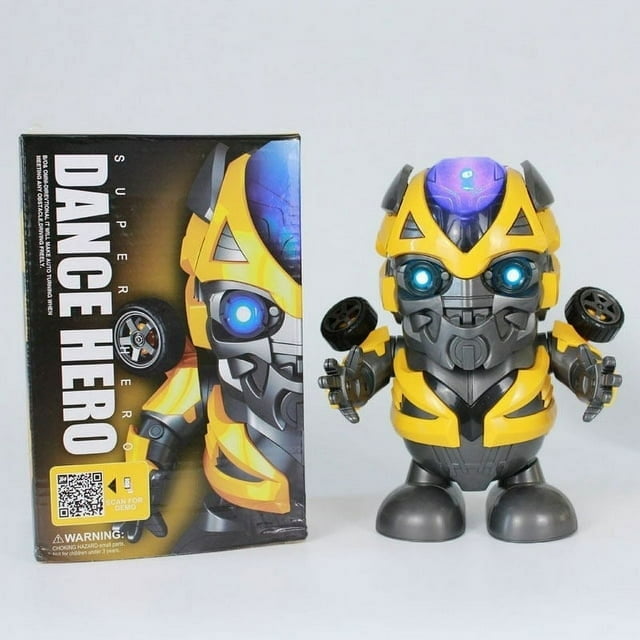 Dancing Bumblebee Robot Toy Electric Singing Bumblebee Glows Children's Gift