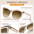 thumbnail image 4 of Gafas de sol de lectura bifocales EASY READ UV400 para mujer 1.25, 4 of 6