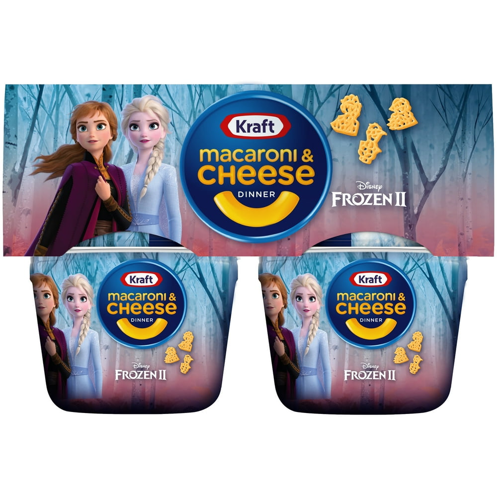 Kraft Macaroni & Cheese Easy Microwavable Dinner with Disney Frozen II