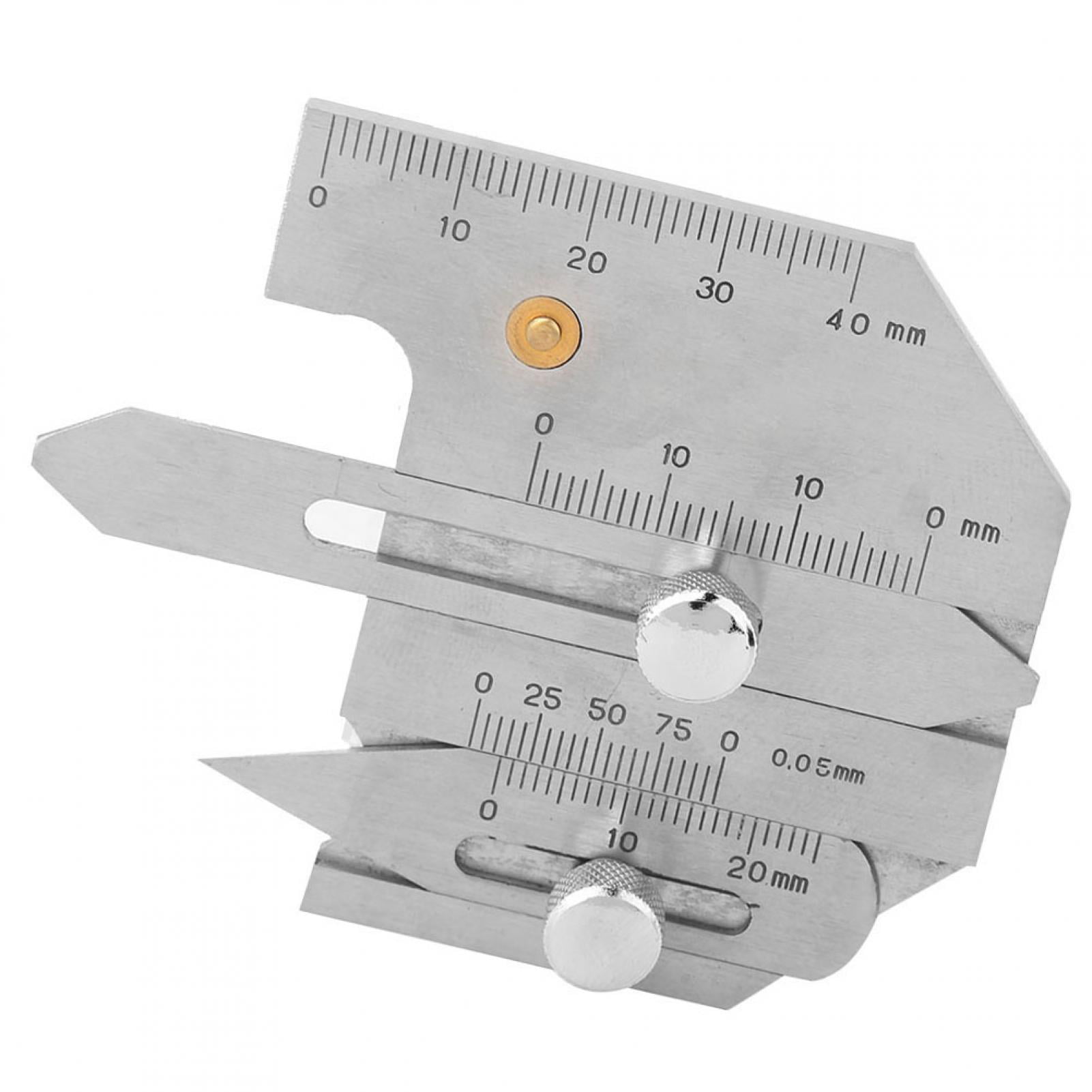 Practical Welding Seam Gauge Welding Inspection Ruler for DIY Tools Hand Tools 