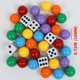 thumbnail image 3 of Juego de mesa Wahoo de gran tamaño de 20 mm, 30 canicas de repuesto, 5 de cada uno de los 6 colores, 6 dados y una bolsa de juego para el juego de mesa Wahoo Aggravation, 3 of 5