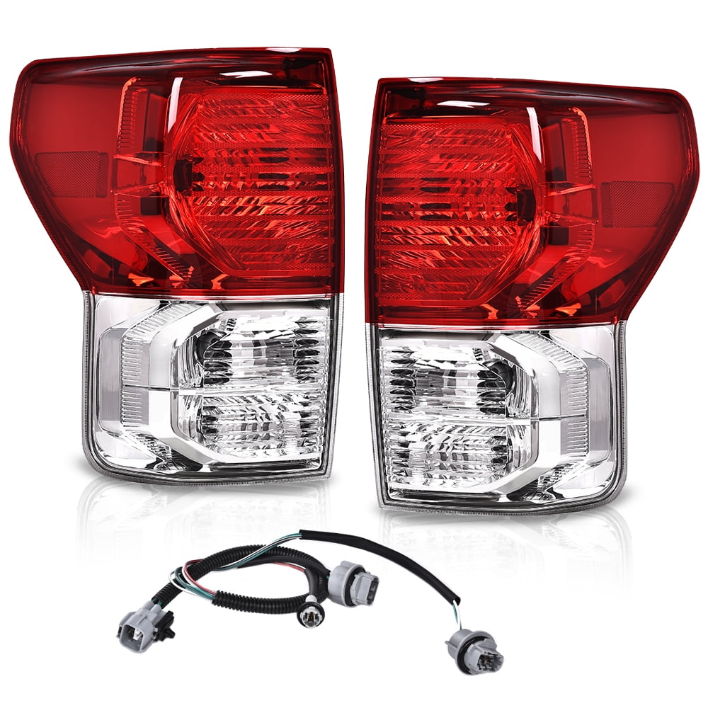 PIT66 1Pair Tail Lights Brake Lamps Set Left+Right Fit For 2007-2013 Toyota Tundra