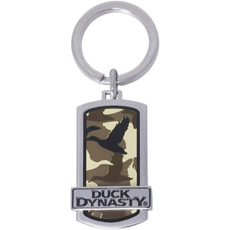 Duck Dynasty Camo Stainless Steel Keychain