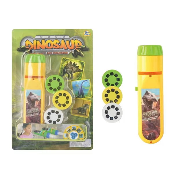 Linterna de proyección El mejor regalo Proyectores Juguetes para niños (Dinosaurios)