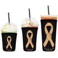 thumbnail image 1 of Childhood Cancer Awareness Coffee Sleeve Cups,Reusable 3 Pack Neoprene Cup Sleeve Set for 16-32oz Cold Drinks Beverages, 1 of 8