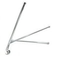 thumbnail image 4 of CNKOO Wall Mount Stainless Steel 360 Degree Rotate 3 Bars Bathroom Towel Rack Hanger Storage Holder, 4 of 8