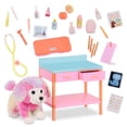 thumbnail image 2 of Set veterinario para muñecas de 14 pulgadas Glitter Girls, 2 of 7
