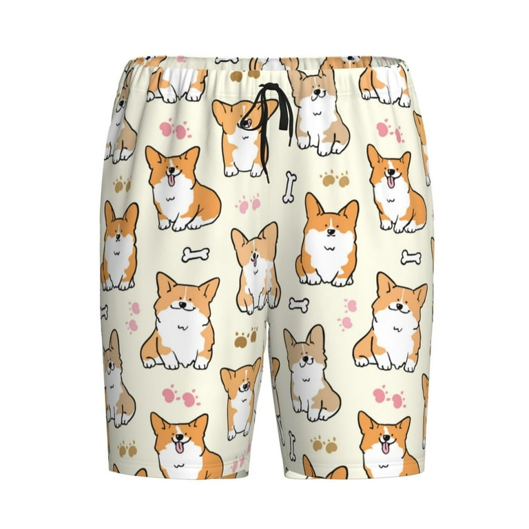 Corgi Cartoon Shorts Corgi Cartoon Shorts