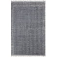 thumbnail image 2 of Casavani Decorative Carpet Pure Cotton Dhurrie, Gray 11x11 feet, 2 of 6
