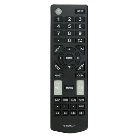 Replacement NS-RC4NA-16 Remote for Insignia TV NS40D420MX16 NS40D420NA16 NS32D420NA16 NS-32D421NA16 NS39D220NA16 NS43D420NA16