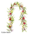 thumbnail image 3 of Easter Eggs Rattan Door Decorations Spring Floral Accents Indoor Outdoor Home Decor, 3 of 6