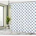 thumbnail image 4 of Ambesonne Independence Day Shower Curtain, American Patriotic, 69"Wx70"L, White Cobalt Blue, 4 of 4