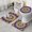 Colorful Tie Dye-2, variant on Rainbow Tie Dye Swirl Pattern Bathroom Rugs Sets 3 Piece,Toilet Cover Set,Absorbent Non Slip Bathroom Mats Sets with U-Shaped Contour Rug Toilet Rug Set
