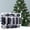B, variant on HOARBOEG 150-Piece Electroplated Christmas Ornaments Set - Shiny Holiday Tree Decorations Bulk Pack with Hooks, Festive Assorted Ball Pendants for Xmas Decor