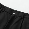 thumbnail image 6 of JAJAHO Mens Suit Pants Straight Leg Relaxed Fit Elastic Waistband Dress Pants Solid Color Business Casual Wear Soft Trousers, 6 of 6